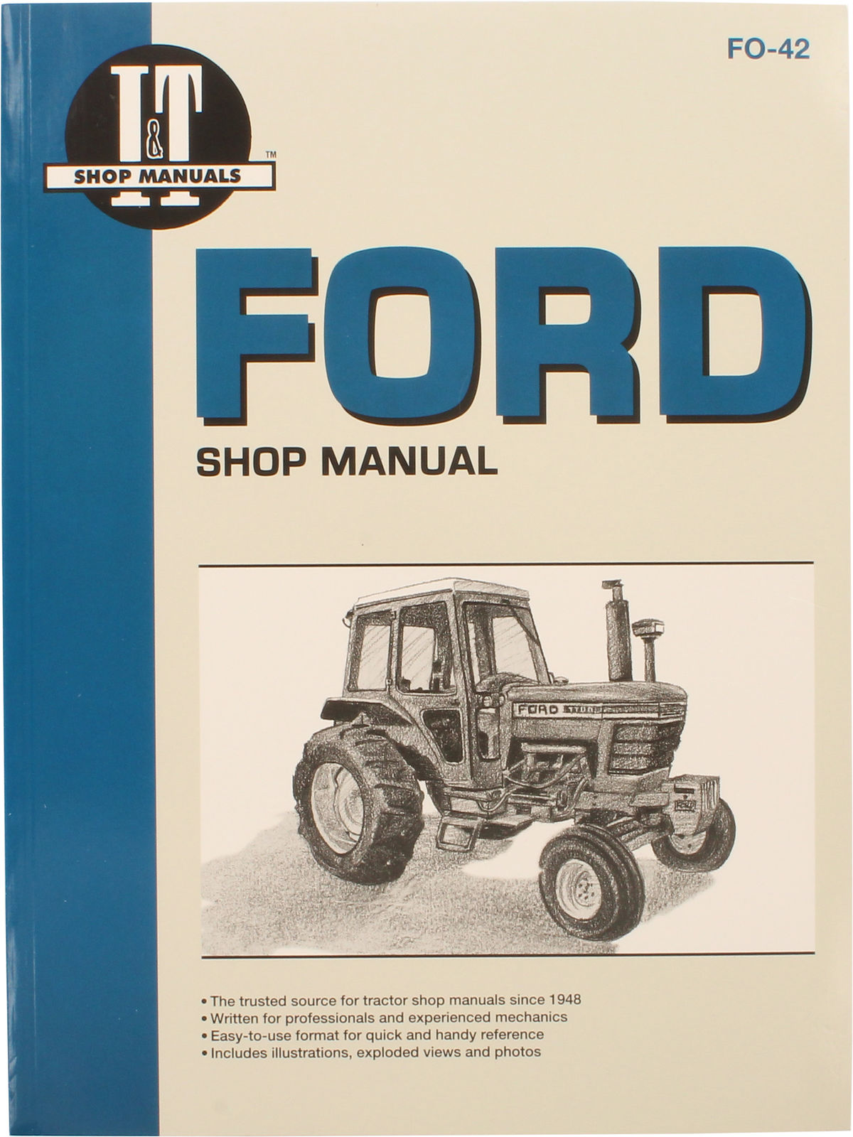 Shop Manual FO42 fits Ford New Holland 6600 6610 6700 6710 7000 7600 7610  7700 7710