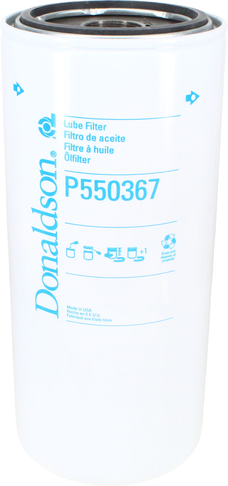 Donaldson Spin-On Oil Filter P550367 fits Terex 617E 617E TS14G