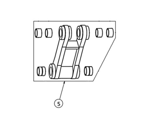 Bucket Pin 3037540 fits Hitachi EX300LCH3 EX310H3C EX4003