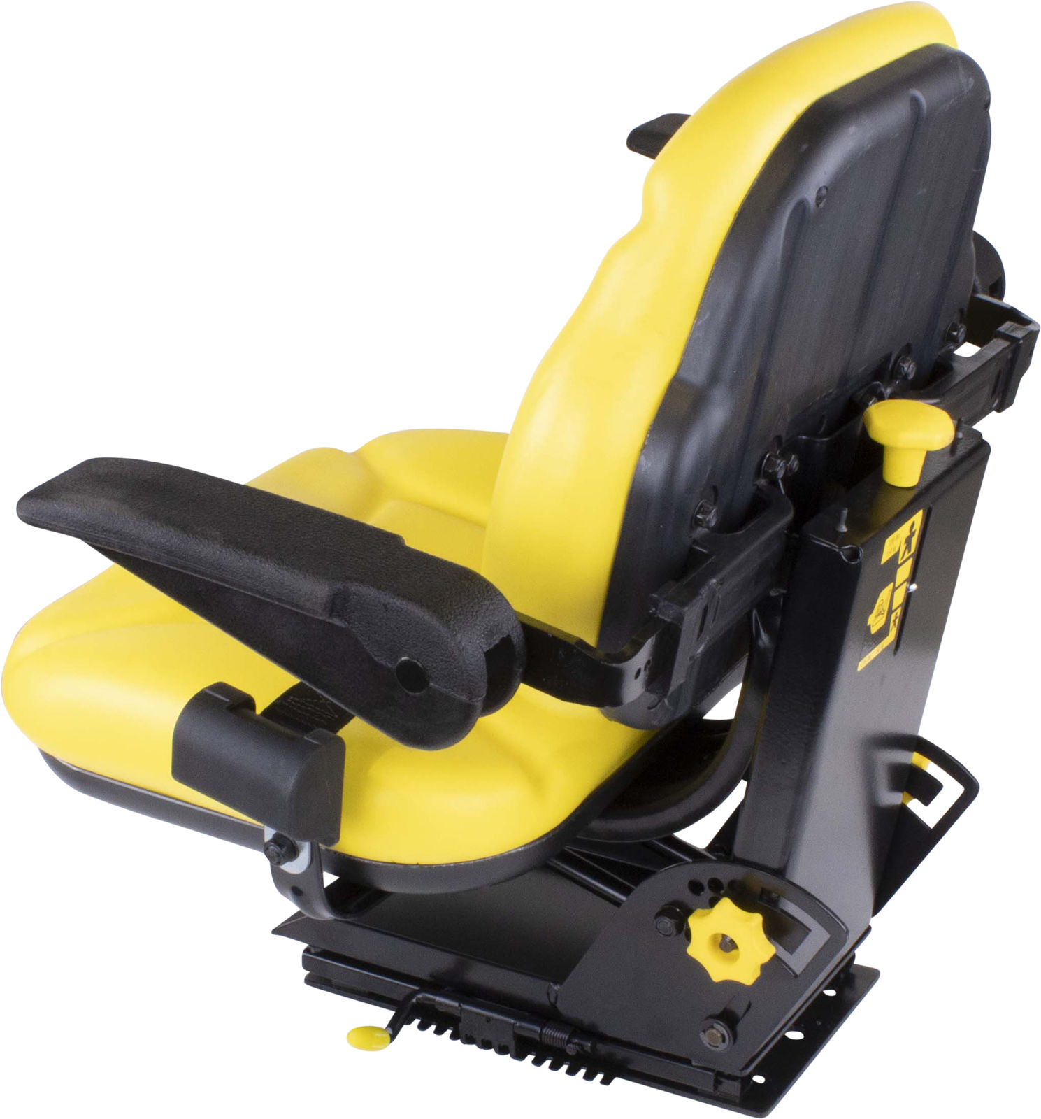Yellow Big Boy Suspension Seat for John Deere Tractors