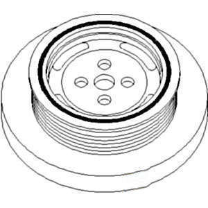 Pulley 71367878 fits Gleaner R42 R52 R62