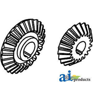 Gear 186517C1 fits Case 1420 1440 1460 1470 1480 1482 1620 1640