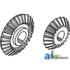 Gear 186517C1 fits Case 1420 1440 1460 1470 1480 1482 1620 1640