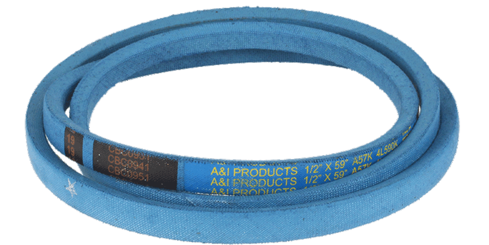 Aramid V-Belt A57K fits Husqvarna TR530 96091001702 TR530