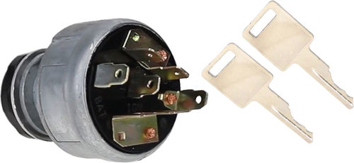 Ignition Key Starter Switch AR58126 For John Deere 2255, 2950, 2350, 3255, 2955 – With 2 Keys