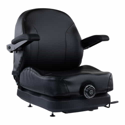 Zero Turn Lawn Mower Black Suspension Seat Adjustable